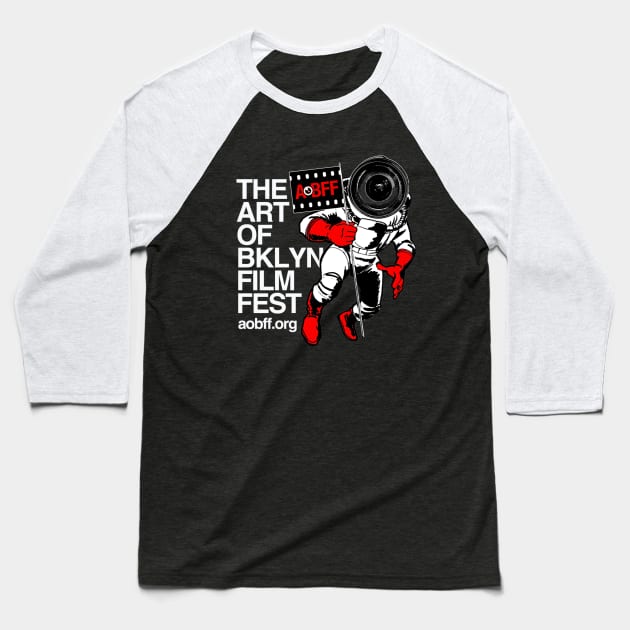 2017 Art of Brooklyn Film Festival Baseball T-Shirt by Pop Fan Shop